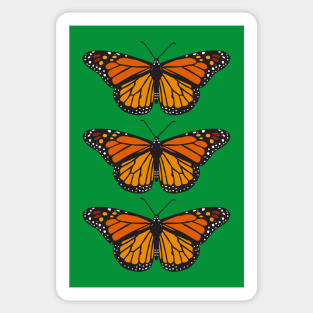 Monarch butterflies Sticker